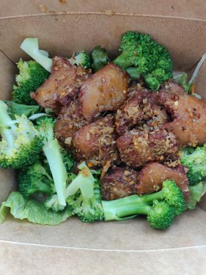 Lemongrass deluxe at Golden Era Vegan Restaurant in San Francisco