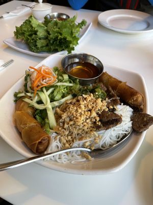Garden vermicelli   at Golden Era Vegan Restaurant in San Francisco