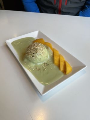 Sticky rice  at Golden Era Vegan Restaurant in San Francisco