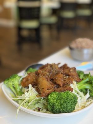 Lemongrass deluxe  at Golden Era Vegan Restaurant in San Francisco