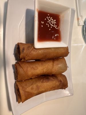 Golden rolls (with tofu)  at Golden Era Vegan Restaurant in San Francisco