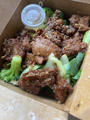   at Golden Era Vegan Restaurant in San Francisco