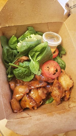 The Queen at Golden Era Vegan Restaurant in San Francisco