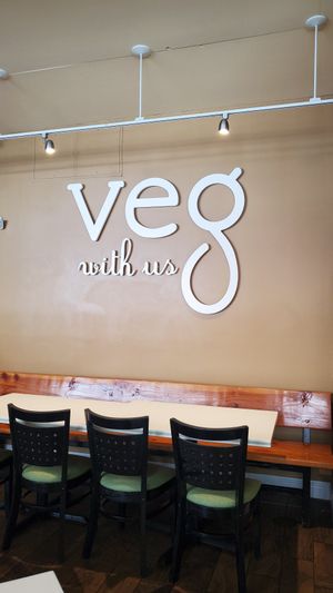 Interior at Golden Era Vegan Restaurant in San Francisco