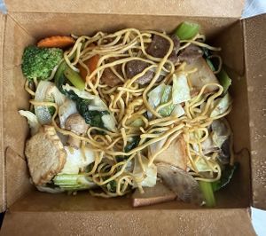   at Golden Era Vegan Restaurant in San Francisco