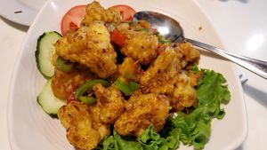 Crispy Cauliflower  at Golden Era Vegan Restaurant in San Francisco