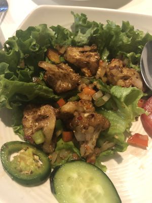 Cauliflower at Golden Era Vegan Restaurant in San Francisco