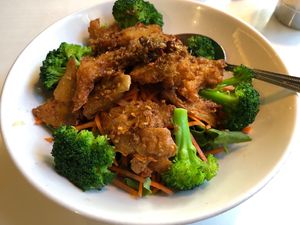 Lemongrass Deluxe at Golden Era Vegan Restaurant in San Francisco