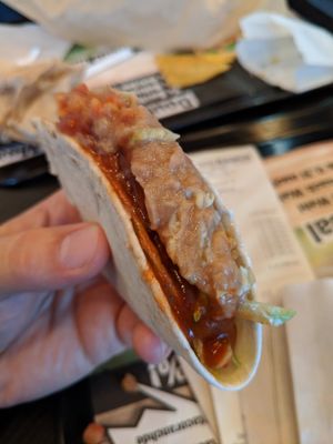 Double taco at Taco Ranch in Dusseldorf