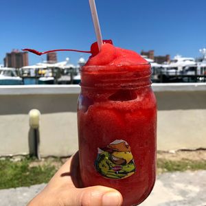 looks nice, tastes awful 😬 still had a good time to it’s location at the marina at The Green Parrot in Nassau