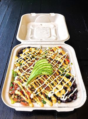 AY PAPI (Burrito Bowl) at Juice Merchants of Media in Media