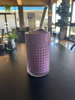 Antioxidant smoothie with vegan protein (no honey)   at blk.mlk in Mildura