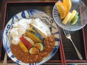 Keema curry at Suimui in Naha