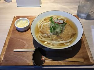 Vegan Kitsune Udon at Taiko Udon in Hiroshima