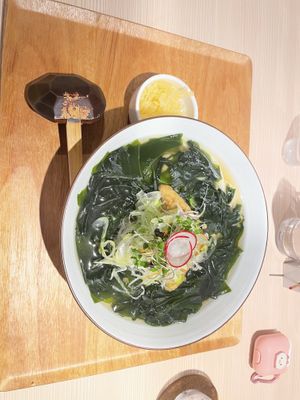 Vegan Udon  at Taiko Udon in Hiroshima