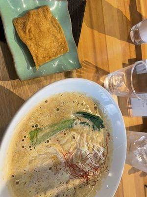 dandan udon  at Taiko Udon in Hiroshima