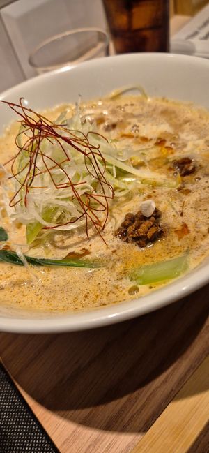 Soy Milk DanDan at Taiko Udon in Hiroshima