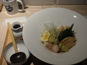 Tempura at Taiko Udon in Hiroshima