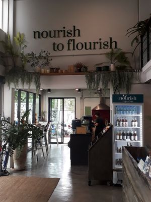 Interior at Nourish in Chiang Mai