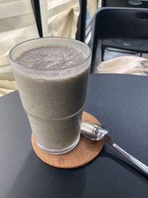 Black sesame smoothie  at NamuL in Kuala Lumpur