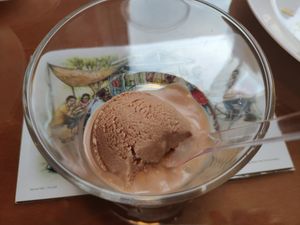 Vegan ice cream made with tofu, rice milk, cocoa.... Must try at NamuL in Kuala Lumpur