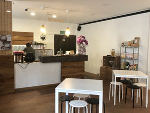 You order at the counter  at NamuL in Kuala Lumpur