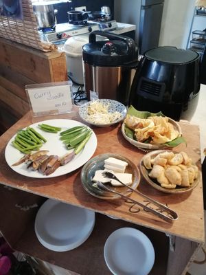 Curry noodle soup at NamuL in Kuala Lumpur