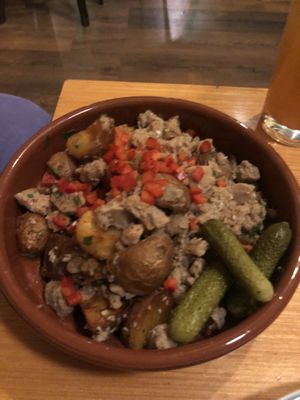 Szójabrassói at Szabad Bisztro in Budapest