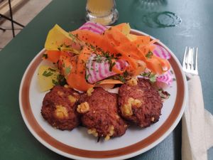 Daily menu at Szabad Bisztro in Budapest