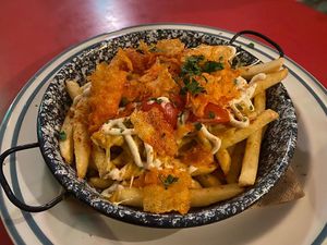 Dirty fries🍟 at Szabad Bisztro in Budapest