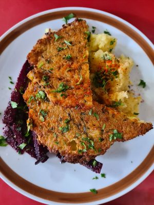 Plat du jour at Szabad Bisztro in Budapest