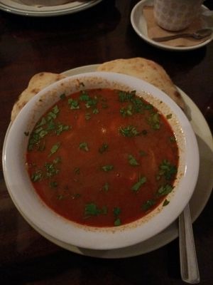 Bean goulash at Szabad Bisztro in Budapest