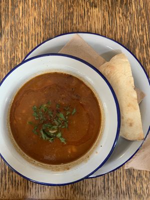 Goulash  at Szabad Bisztro in Budapest