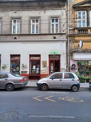 Exterior at Szabad Bisztro in Budapest