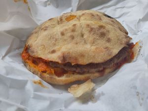 Balkan Burger at Szabad Bisztro in Budapest