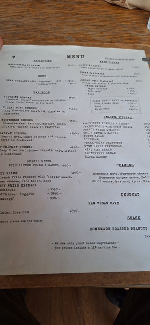  at Szabad Bisztro in Budapest