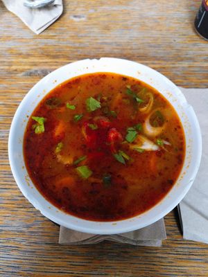 Gulash at Szabad Bisztro in Budapest