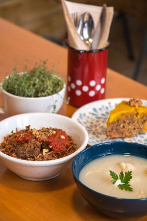 Daily bistro offers at Szabad Bisztro in Budapest