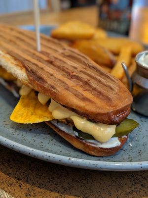 Cuban ( from daily changing menu) at Szabad Bisztro in Budapest