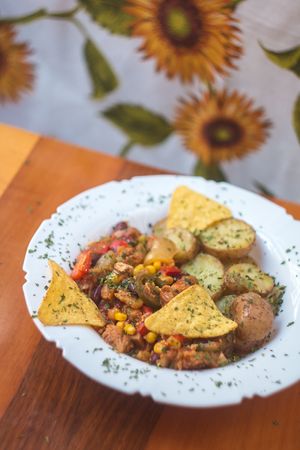 Mexican Bean ragout #dailyspecial at Szabad Bisztro in Budapest