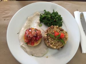 Dish of the day. at Banana Verde in Sao Paulo