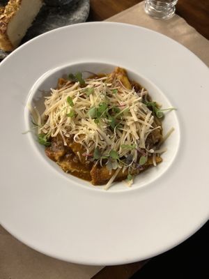 Ravioli   at Banana Verde in Sao Paulo