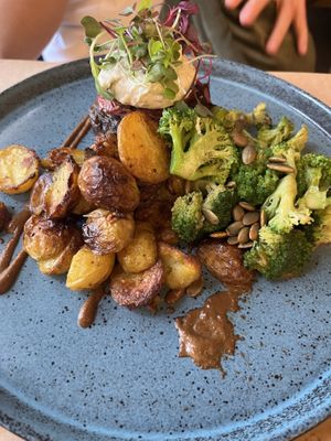 Potato dish  at Banana Verde in Sao Paulo