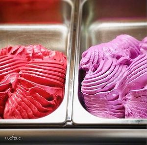 Friut ice cream at LucDuc in Lisbon