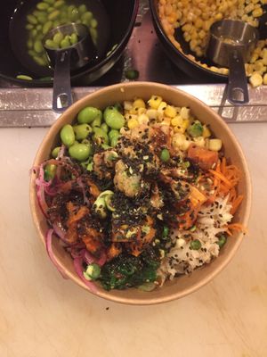 Miso Cauliflower and Potato Poke at BOWL.R in Balmain