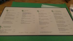 Menu 1 at Buenas y Santas in Madrid