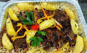 Assado de jaca at Casa da Comida in Jacarei