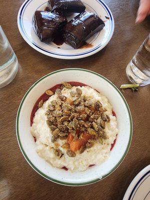 Rice pudding at La Copine in Yucca Valley
