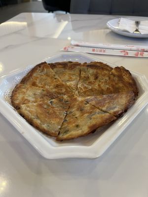 Green onion pancakes  at Rui's Shanghai Bistro in Redlands