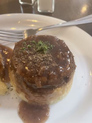 Vegan haggis at The Tongadale Hotel in Isle Of Skye